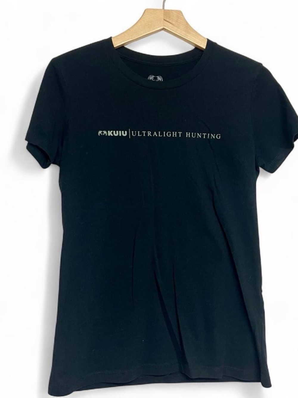KUIU Ultralight Hunting black logo tee shirt